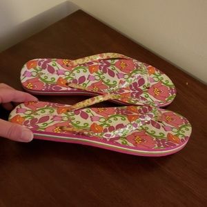 SALE 7 FOR $20 Vera Bradley Flipflops size 9-10